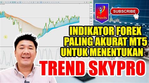 Indikator Forex Paling Akurat Mt Menentukan Trend Skypro Youtube