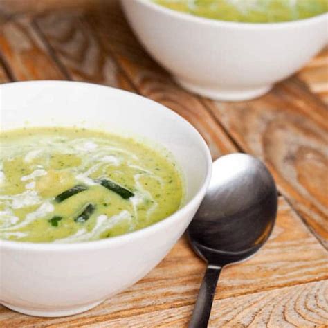 Vegan Zucchini Soup Recipe Creamy Zucchini Soup {gluten Free}