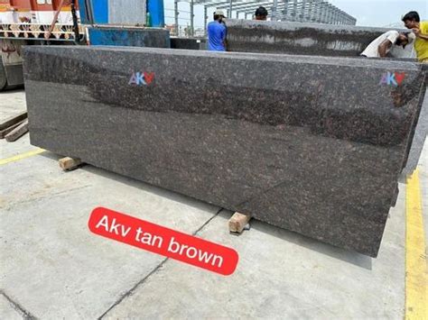 Akv Tan Brown Granite For Countertops Thickness Mm At Rs Sq Ft