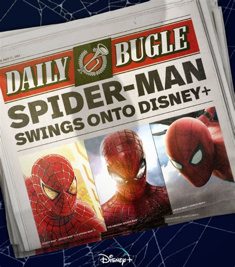 Nearly All Modern ‘Spider-Man’ Movies Coming to Disney+ Starting ...