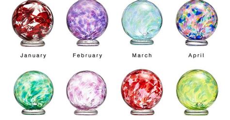 Birthstone Wishing Balls Birthdays Mom And Messages