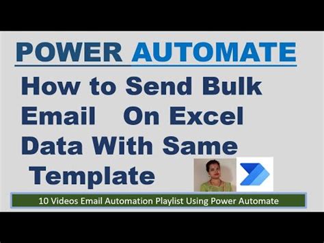 Power Automate How To Send Bulk Outlook Emails Power Automate Send