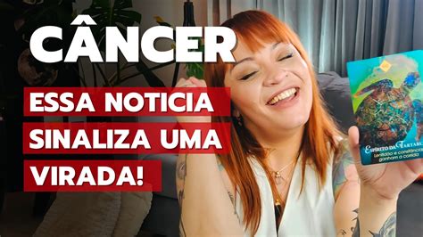 CÂNCER ALGO GRANDIOSO ESTÁ PRESTES A CHEGAR ESSA NOTICIA SINALIZA UMA