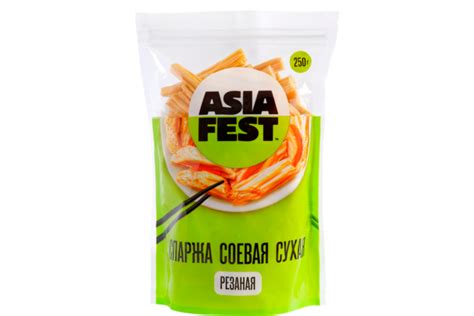 Спаржа «Asia Fest» соевая сухая, 250 г – купить по приятной цене с ...
