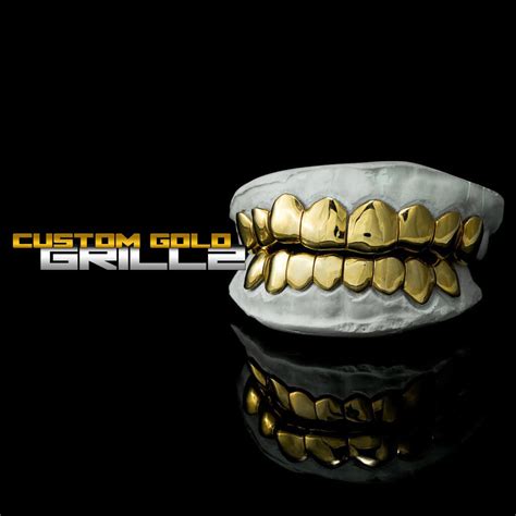 Shop Solid Gold Deep Cut Grillz On Sale Custom Gold Grillz