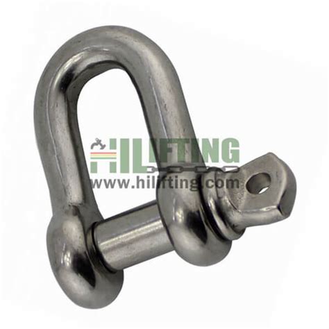 Marine Grade Chain Shackle China Stainless Steel D Shackles Suppliers