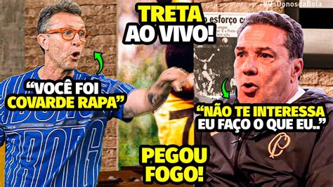 P0LÊMICA NET0 DETONA LUXEMBURGO AO VIVO E AUMENTA CRISE NO CORINTHIANS