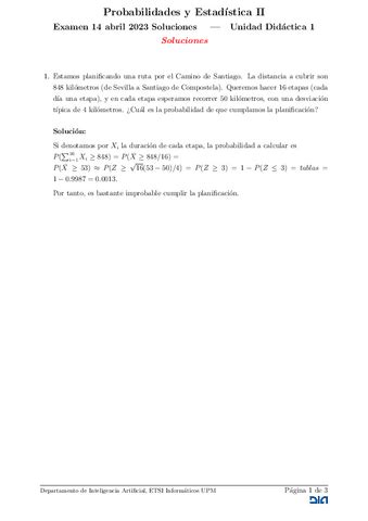 Recopilacion Examenes Primer Parcial PyEII Pdf