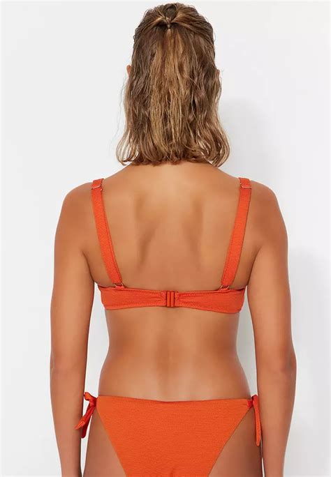 Buy Trendyol Textured Bralette Bikini Top Online Zalora Malaysia