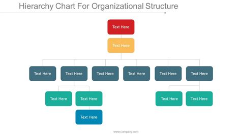 Hierarchy Chart For Organizational Structure Ppt Inspiration