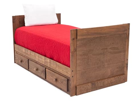 Moab Panel Bed With Underdresser Furniture Row