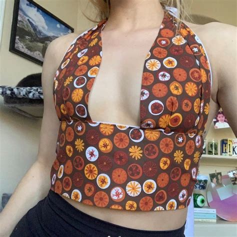 70s Halter Top - Etsy