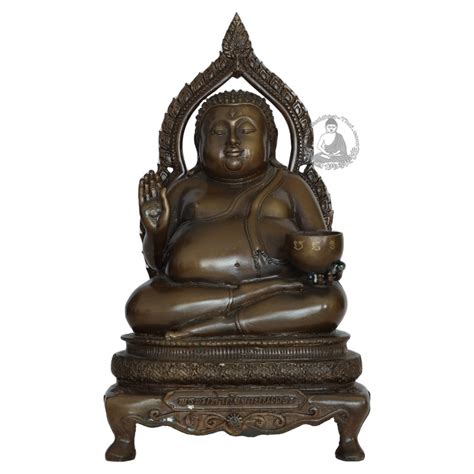 LP Hong 2555 Phra SanKaChai 5 Inches Lap Statue Wat Su San Tung Mon