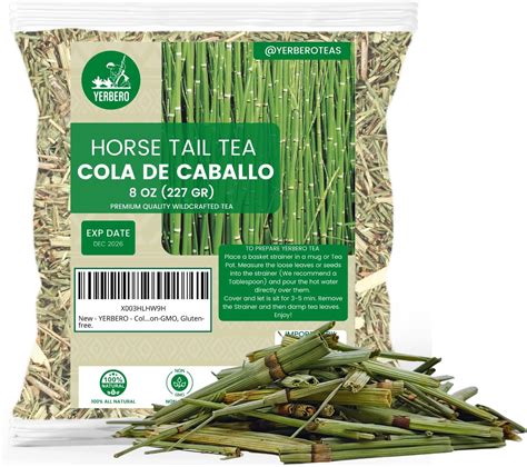 Tadin Tea Cola De Caballo Shave Grass Tea 24 Count Tea Bags Herbal Teas