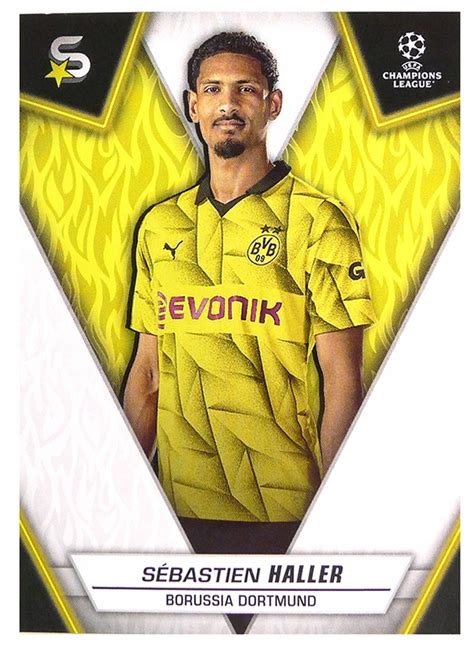 KARTY PIŁKARSKIE TOPPS UCC SUPERSTARS 2023 24 Haller Borussia Dortmund