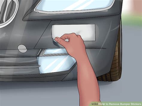 How To Remove Bumper Stickers 12 Steps Wikihow