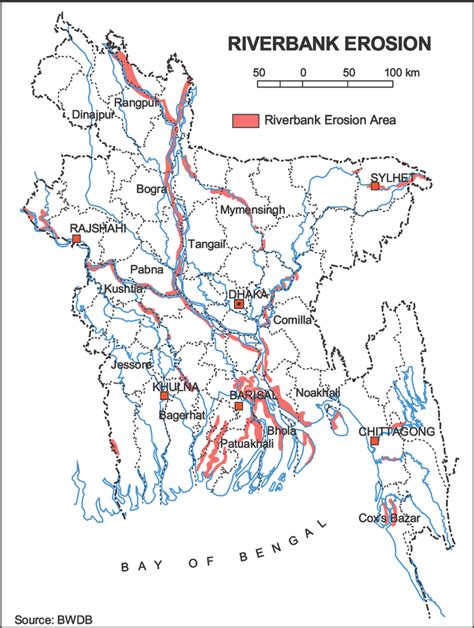 River Map Bangladesh