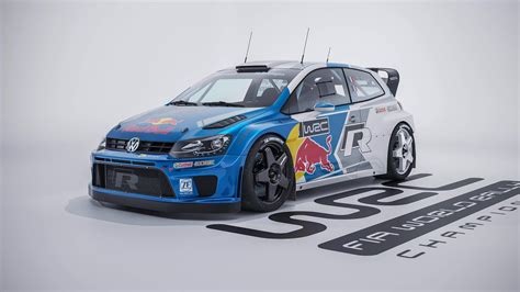 Polo R WRC 3D Render | RenderHub Gallery