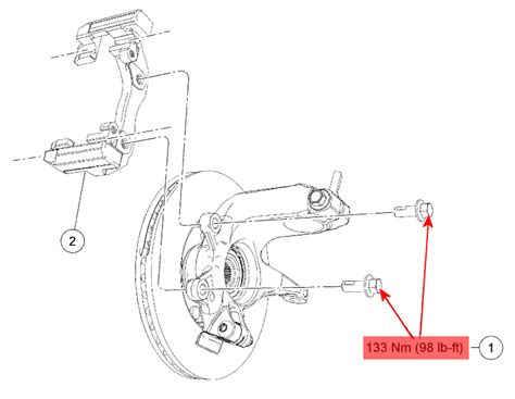 Ford Focus Brake Caliper Bolt Size And Torque Specs Justanswer