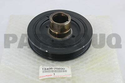 Genuine Toyota Pulley Crankshaft Ebay