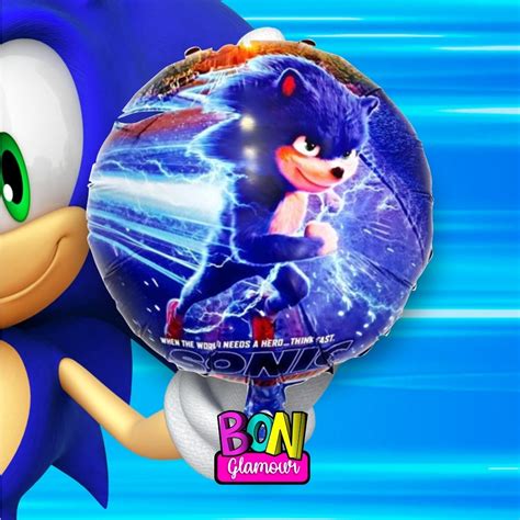 GLOBO REDONDO SONIC 18 X1 BonGlamour Bonfest