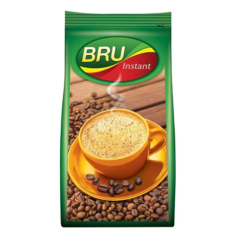 Bru Instant Coffee Powder 200 Gram Bag Grocery