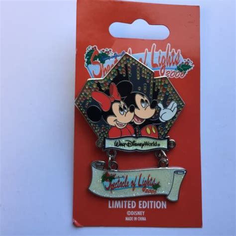 WDW Spectacle Of Lights 2006 Mickey And Minnie LE 2500 Disney Pin