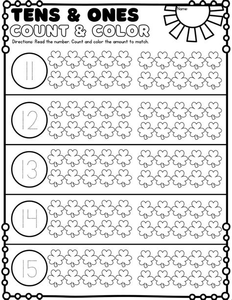 Eureka Math Kindergarten Worksheets Printable Kindergarten Worksheets