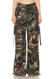 WornOnTV Gwens Sequin Camo Jacket And Cargo Pants On The Voice Gwen