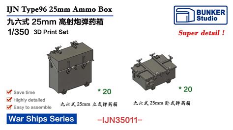 Ijn Type Mm Ammo Box Hlj