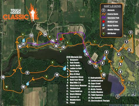 Tough Mudder Colorado Map Warehouse Of Ideas