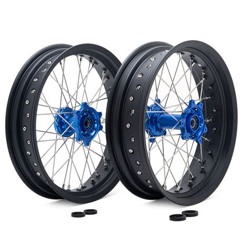 Tarazon 17 Supermoto Front Rear Wheels Rims Hubs For Sur Ron Ultra Bee