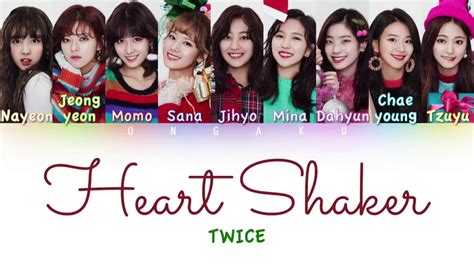 Twice Heart Shaker Color Coded Han Rom Eng Lyrics Youtube