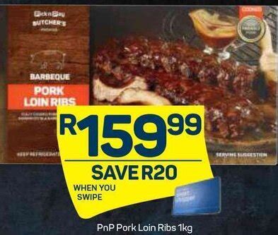 Pnp Pork Loin Ribs Kg Offer At Pick N Pay