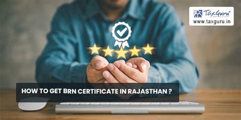 How To Get Brn Certificate In Rajasthan