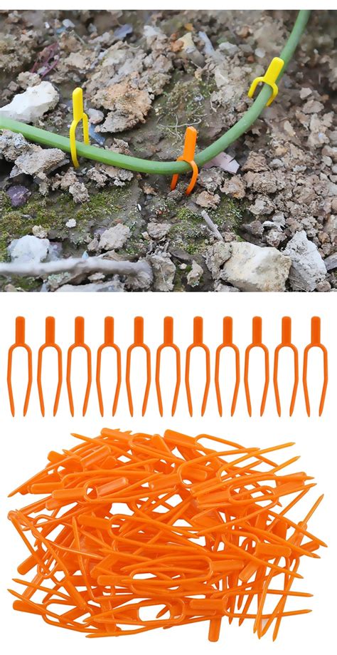 Tuteur Lien Attache Clips De Support En Plastique Pour Plantes