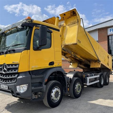 Mercedes Arocs 3240 8x4 Euro 6 Steel Tipper 2015 Sf64 Axn Fleetex