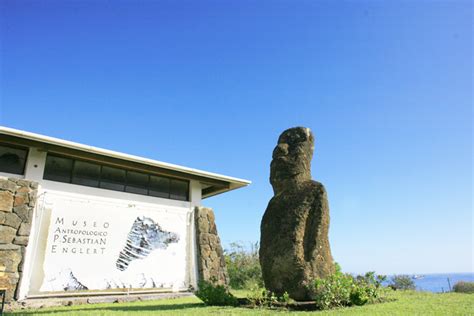 Museo Antropol Gico Sebasti N Englert Isla De Pascua Registro De