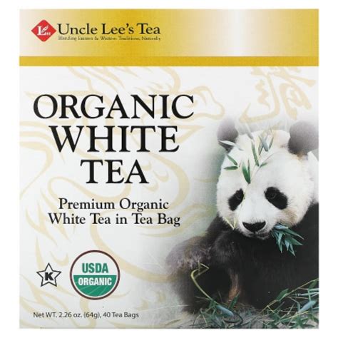 Uncle Lee S Tea Organic White Tea Tea Bags Oz G