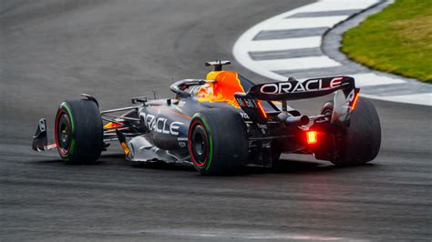 Max Verstappen Hits The Track At Silverstone With RB20 Ahead Of Red