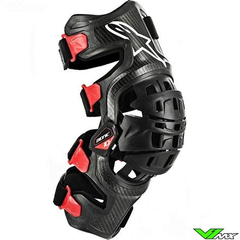 Alpinestars Bionic 10 2019 Knee Brace Right Black Red