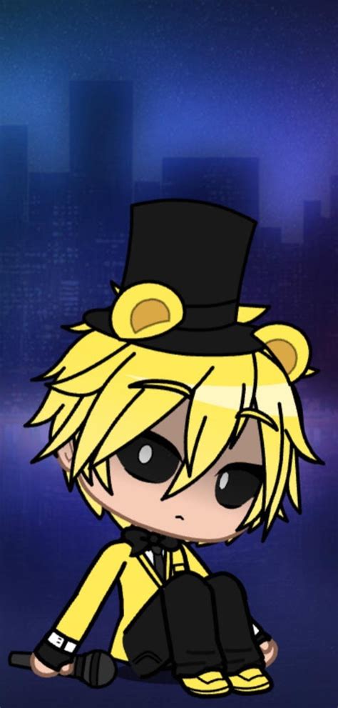 Golden Freddy In Gacha Club By Yunozaki45 On Deviantart