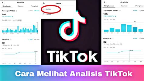 Cara Melihat Analisis Tiktok Analytic Tiktok Youtube