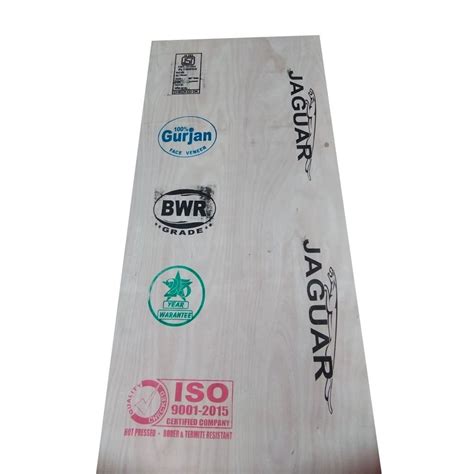 16mm Jaguar BWR Grade Gurjan Wood Plywood For Furniture 6x3 Feet LxW