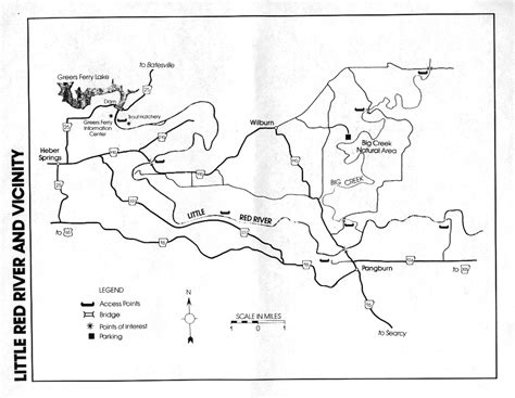 Little Red River Map