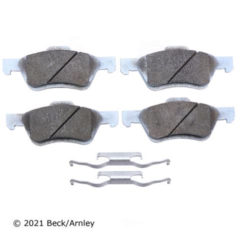 Frt Prem Brake Pads Beck Arnley 085 6808 Ebay