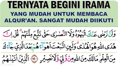 Ternyata Begini Irama Yang Mudah Untuk Membaca Al Qur An Sangat Mudah