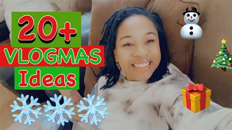 20 Vlogmas Ideas For 2020 Vlogmas Day 1 Youtube