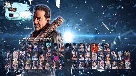 Tekken 7 Characters Select