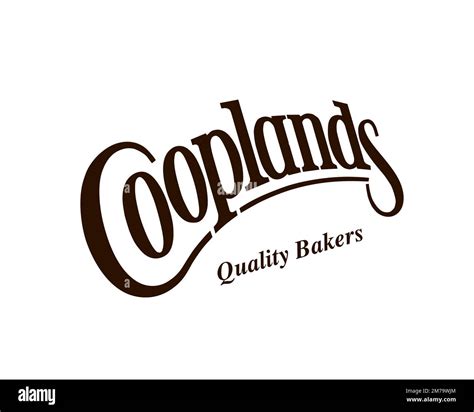 Cooplands, rotated logo, white background Stock Photo - Alamy